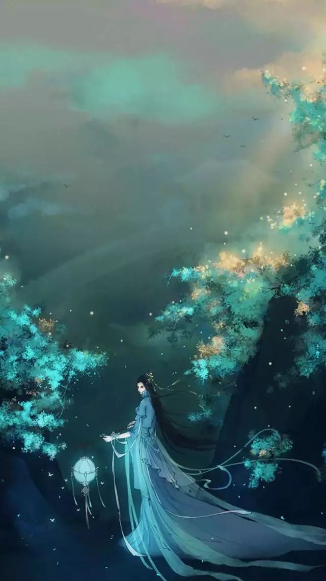 16款手繪唯美古風(fēng)圖片：一花一世界