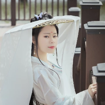 明媚江湖女生頭像，唯美古風(fēng)真人頭像