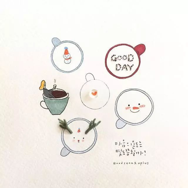 一組創(chuàng)意花瓣插畫，小清新唯美手繪插畫