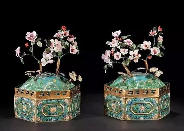 驚艷世界的故宮清代盆景，美哉!