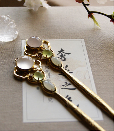 古典頭飾發(fā)簪，你如此優(yōu)雅