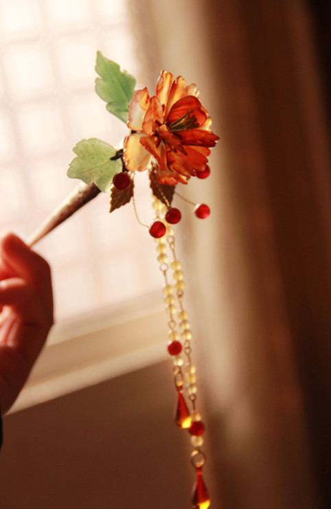 古典頭飾發(fā)簪，你如此優(yōu)雅