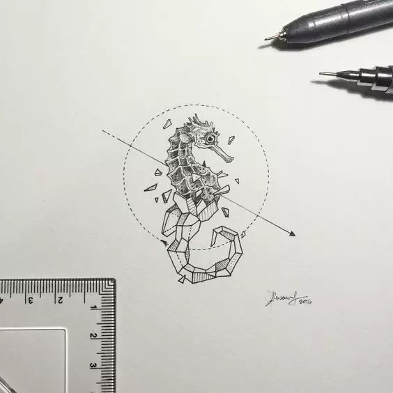 驚嘆的動物手繪插畫：學(xué)霸與藝術(shù)的完美融合