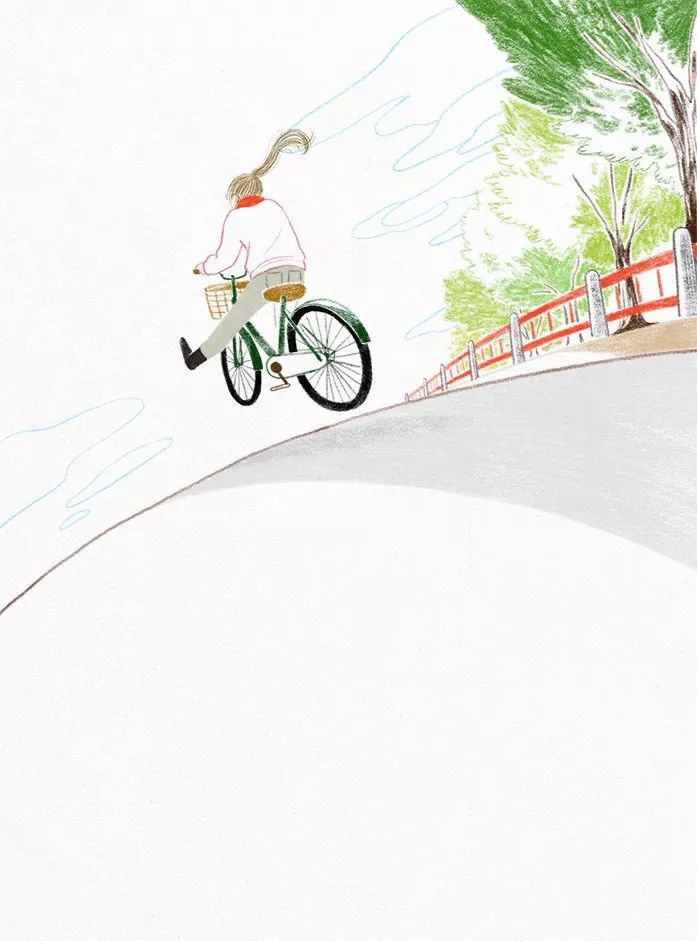 一組小清新彩鉛插畫，唯美的色彩世界!