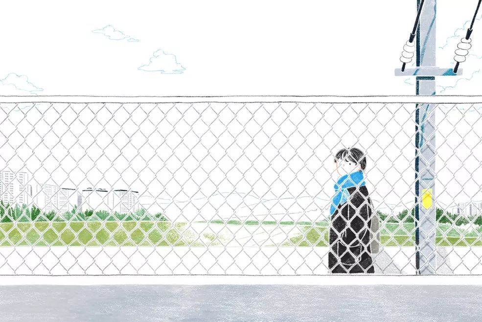 一組小清新彩鉛插畫，唯美的色彩世界!