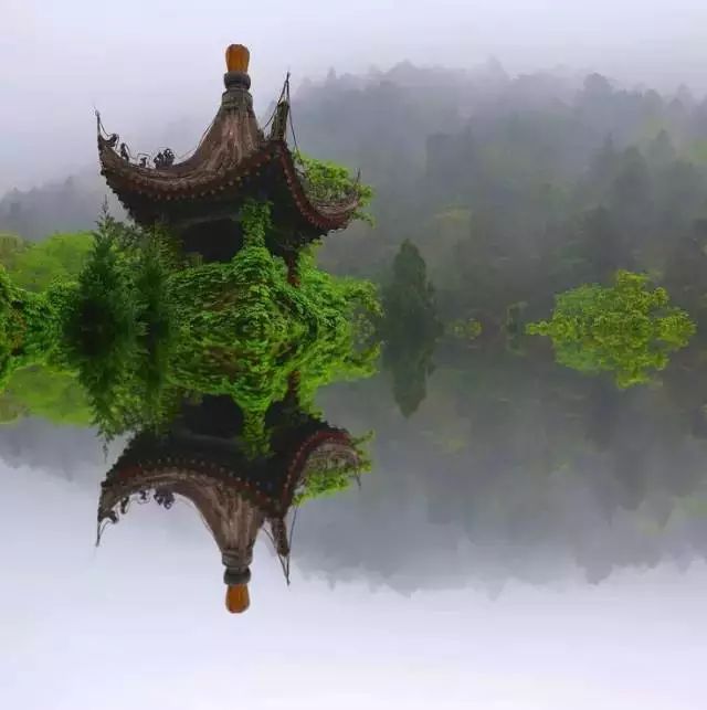 風景攝影：倒影里的意境中國，美!