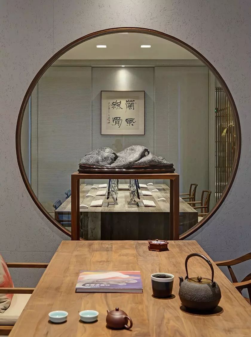 三款禪意辦公室裝修設(shè)計，中式很美！