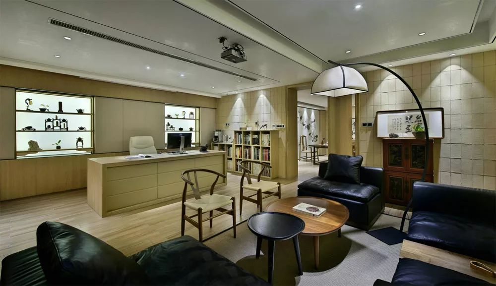 三款禪意辦公室裝修設(shè)計(jì)，中式很美！