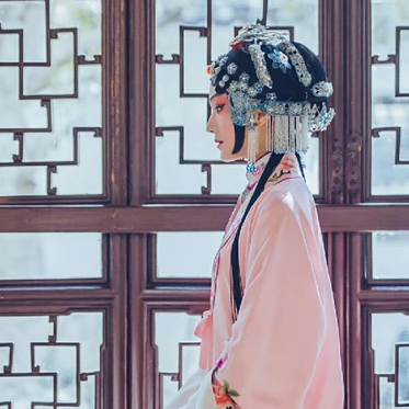 一組京劇戲曲花旦頭像，唯美古風(fēng)真人頭像