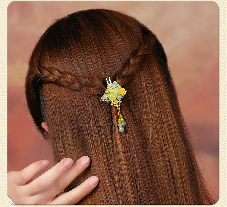 小清新復古頭飾，淑女氣質發(fā)夾頭飾