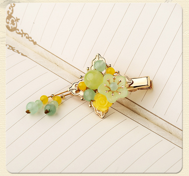 小清新復古頭飾，淑女氣質發(fā)夾頭飾