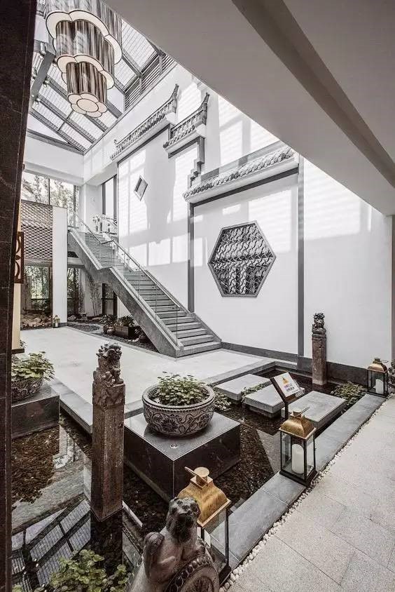 淺談新中式別墅，中式合院別墅為何越來越流行