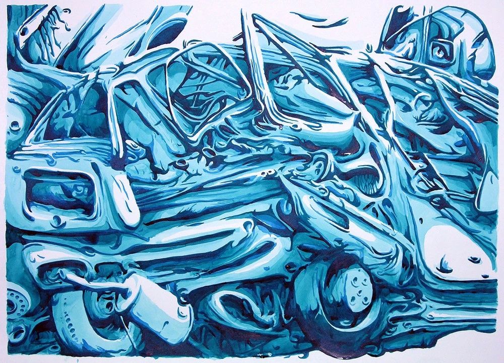 一組天馬行空插畫作品：看不一樣的視覺世界!