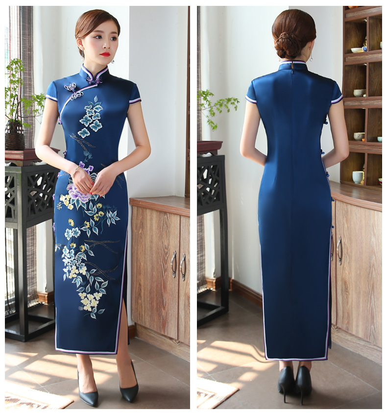 古典氣息繡花旗袍，繡出精致視覺!