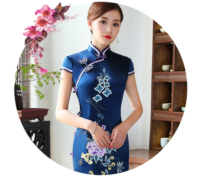 古典氣息繡花旗袍，繡出精致視覺!