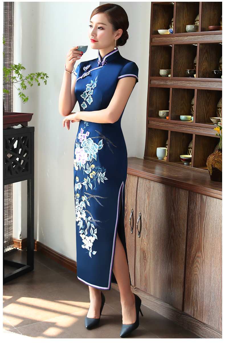 古典氣息繡花旗袍，繡出精致視覺!