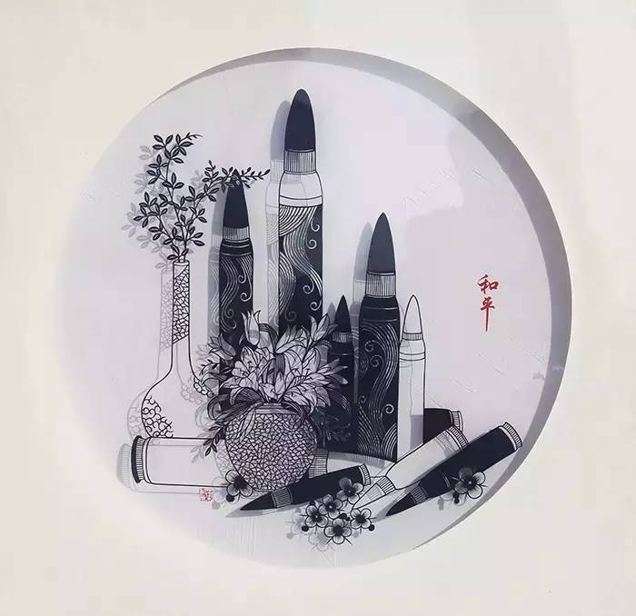 剪紙藝術(shù)作品：一次鏤空一根線條的信仰！