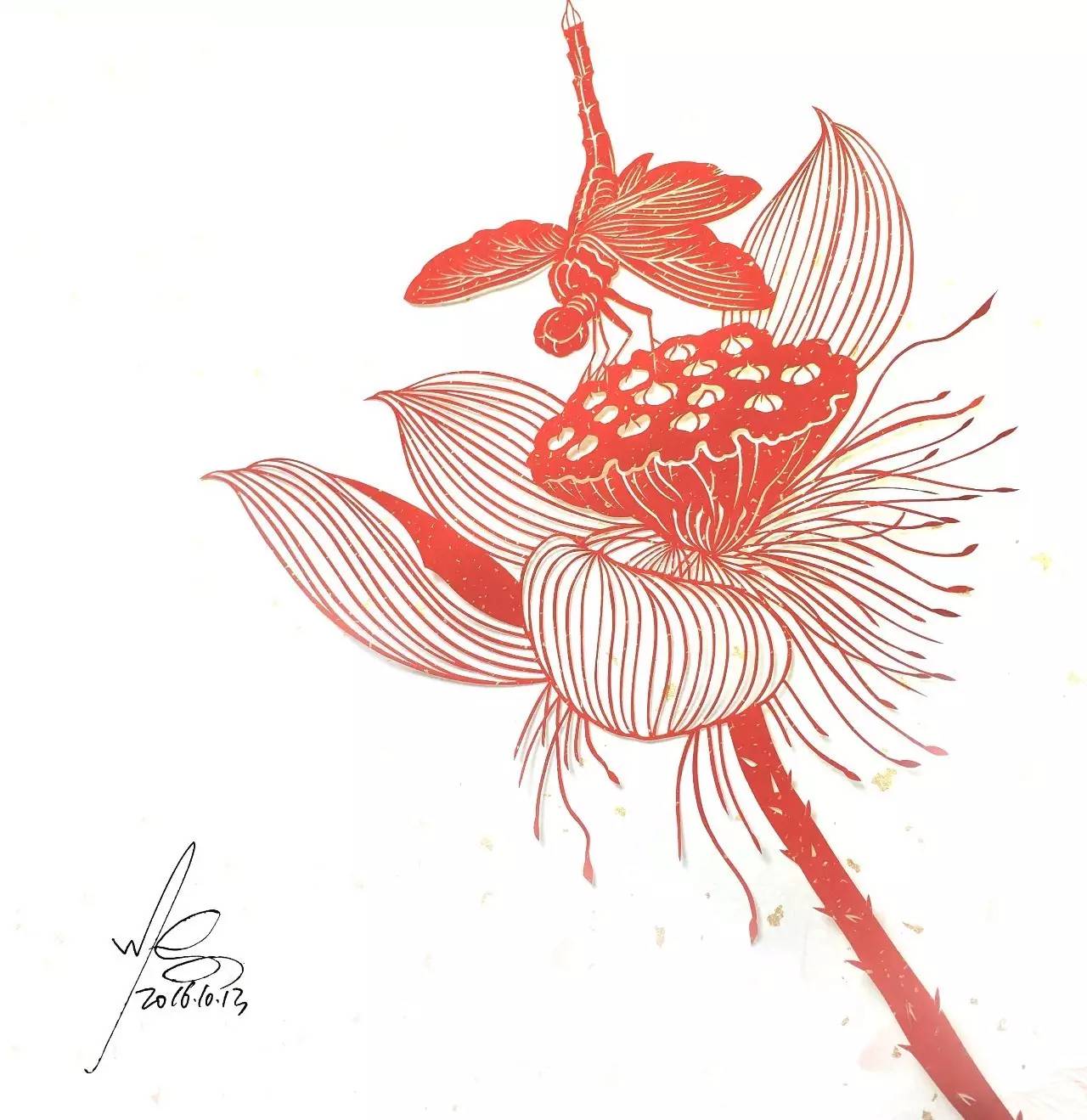 剪紙藝術(shù)作品：一次鏤空一根線條的信仰！