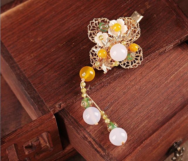 沐陽古粉發(fā)夾，向著陽光生長！