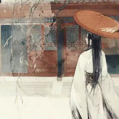 男生側(cè)影古風頭像：瀟灑回眸迷人眼