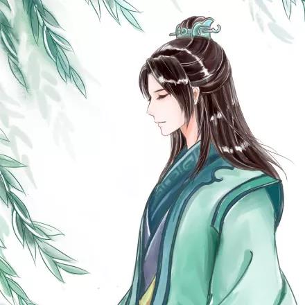 男生側(cè)影古風頭像：瀟灑回眸迷人眼