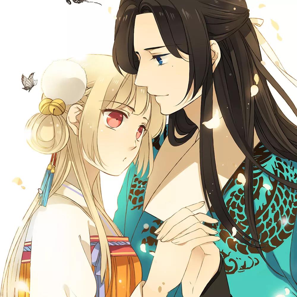 八款情侶古風頭像：甜蜜的愛情