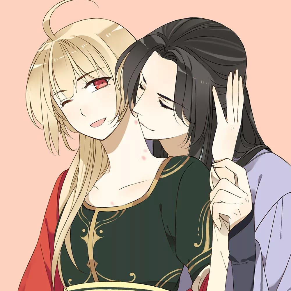 八款情侶古風頭像：甜蜜的愛情