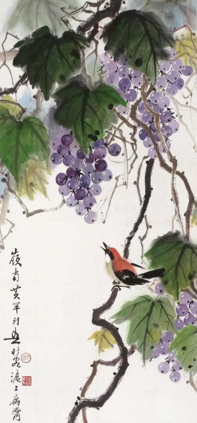 美人如葡萄，秀美如國(guó)畫(huà)！