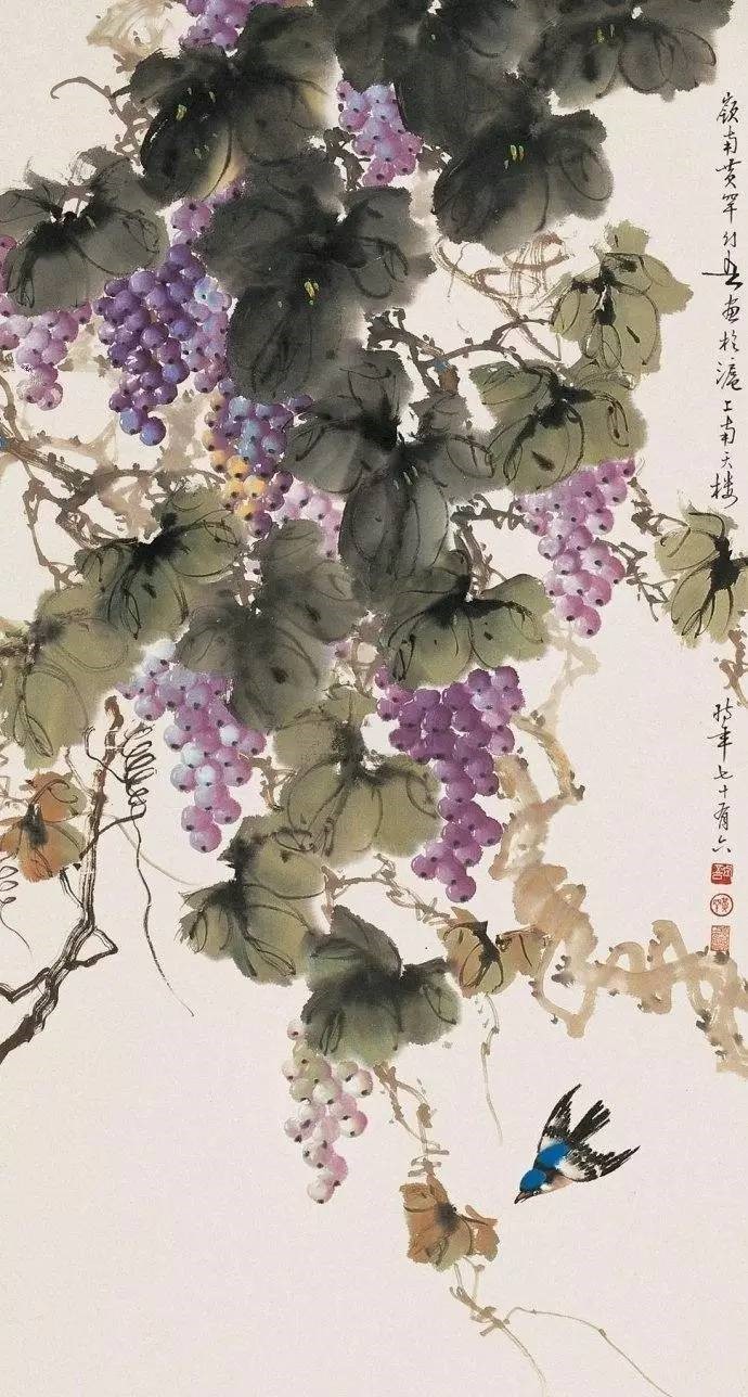 美人如葡萄，秀美如國(guó)畫(huà)！