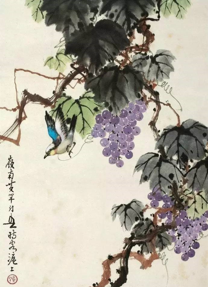 美人如葡萄，秀美如國(guó)畫(huà)！