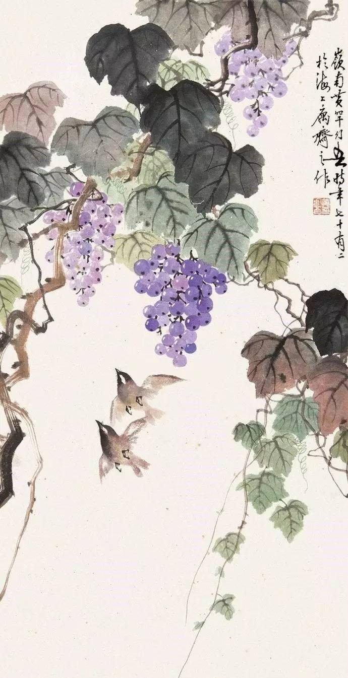 美人如葡萄，秀美如國(guó)畫！