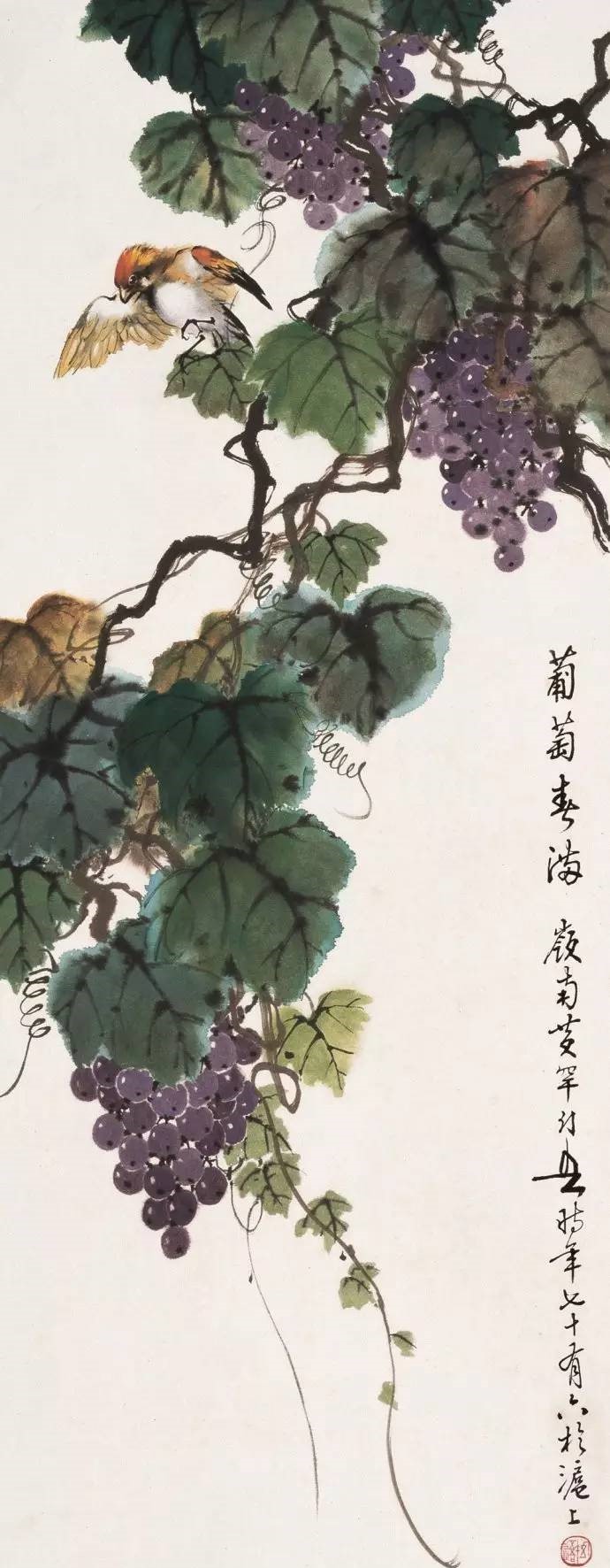 美人如葡萄，秀美如國(guó)畫！