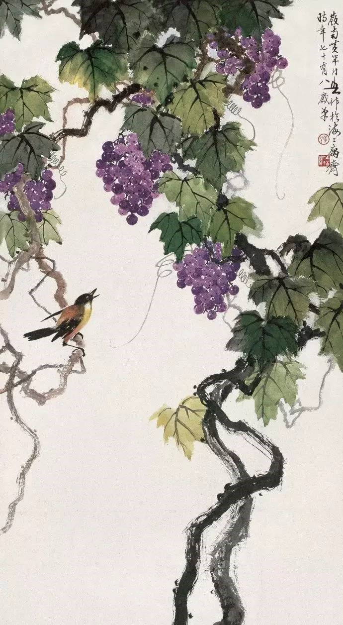 美人如葡萄，秀美如國(guó)畫！