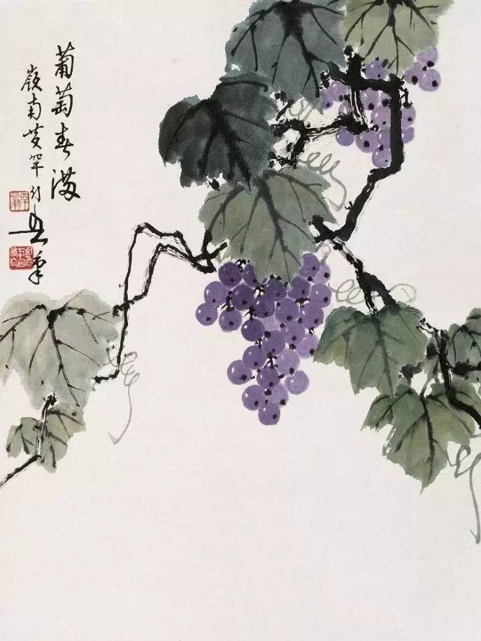 美人如葡萄，秀美如國(guó)畫！