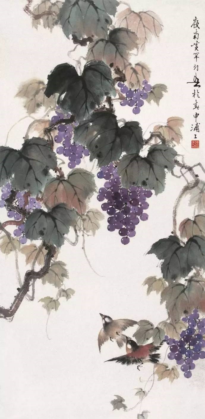 美人如葡萄，秀美如國(guó)畫！