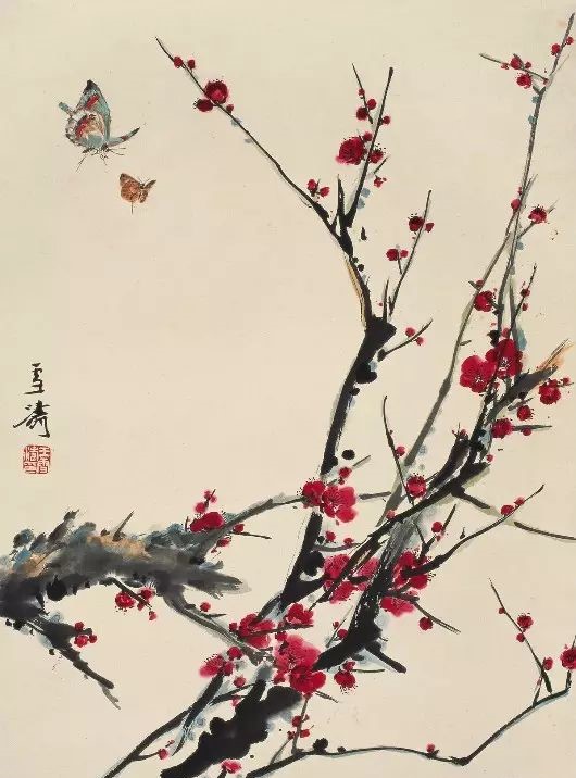 王雪濤國(guó)畫作品：28幅精品畫梅美極了！