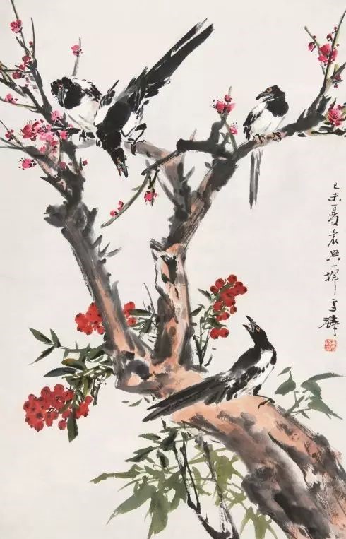 王雪濤國畫作品：28幅精品畫梅美極了！