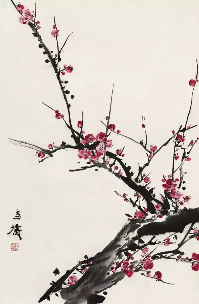 王雪濤國畫作品：28幅精品畫梅美極了！