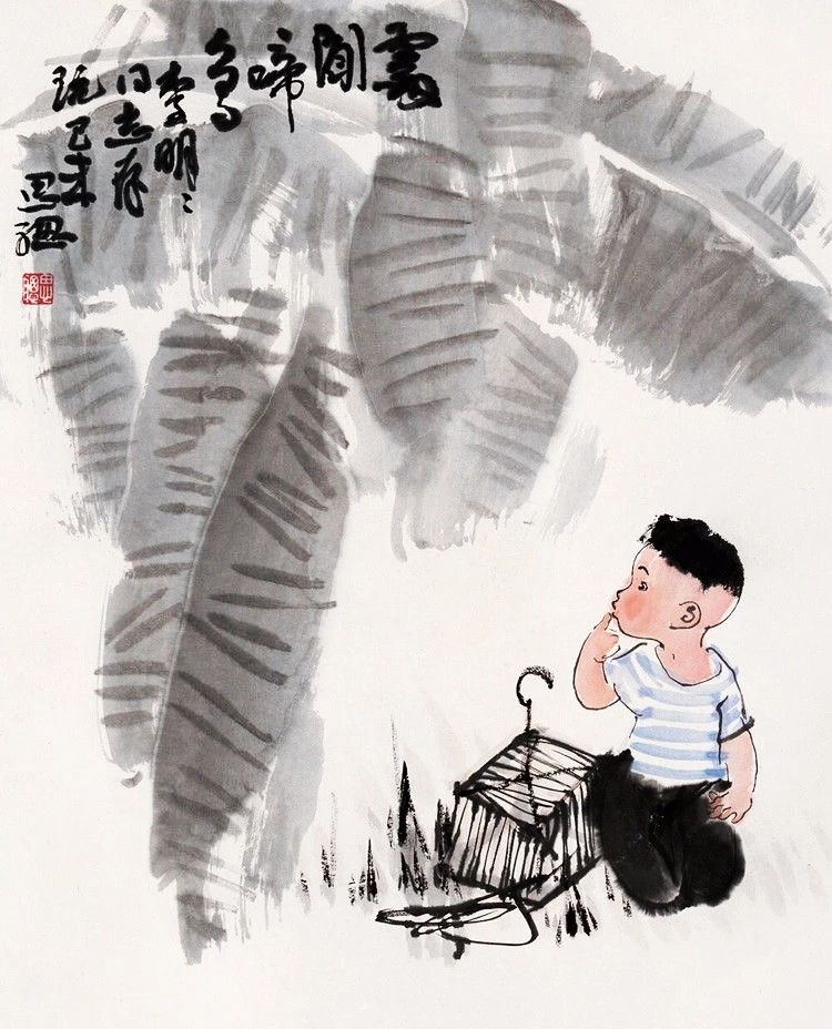 國(guó)畫(huà)里的兒童，萌翻六一兒童節(jié)！