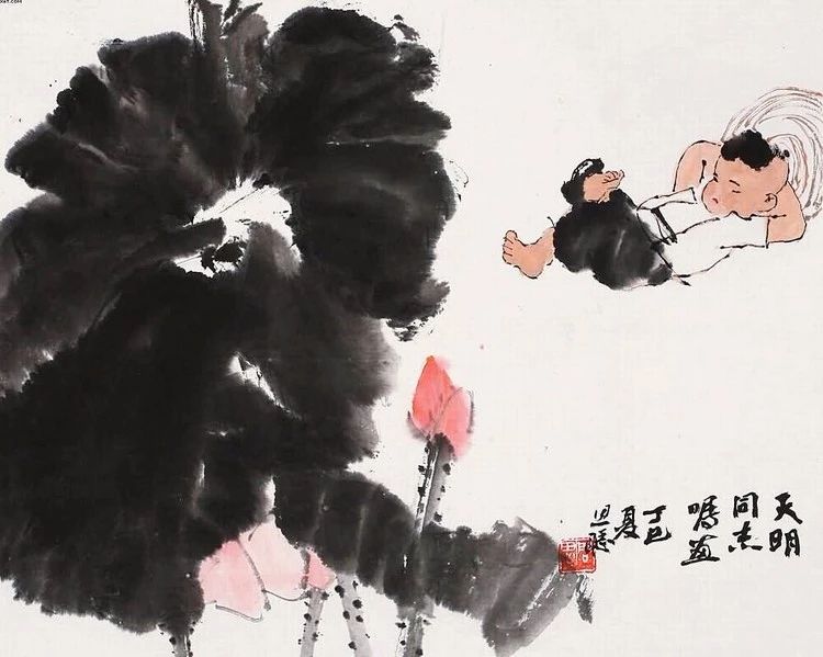 國(guó)畫(huà)里的兒童，萌翻六一兒童節(jié)！