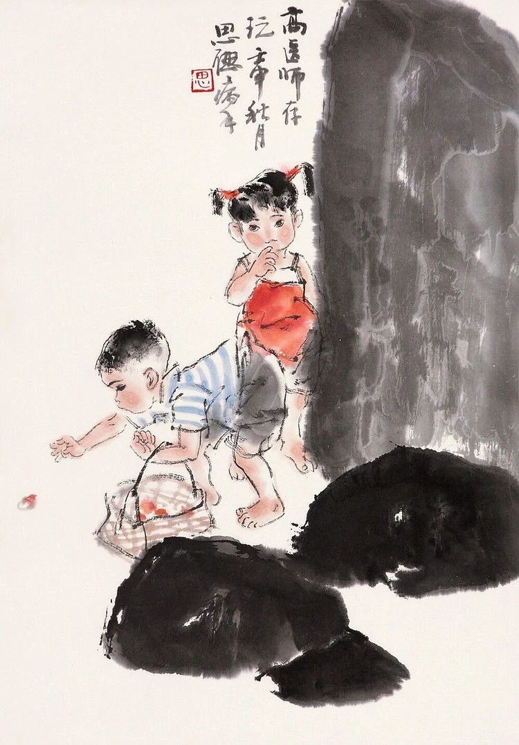 國畫里的兒童，萌翻六一兒童節(jié)！