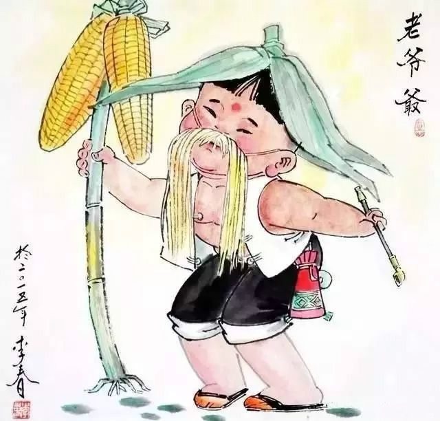 國畫里的兒童，萌翻六一兒童節(jié)！