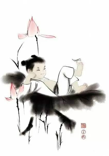 國畫里的兒童，萌翻六一兒童節(jié)！