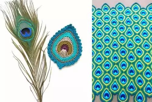孔雀羽毛編織作品，驚艷眾人！