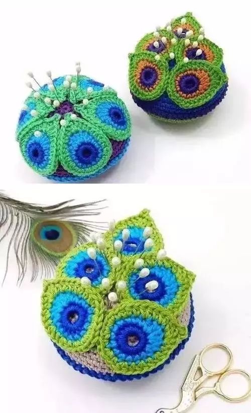 孔雀羽毛編織作品，驚艷眾人！