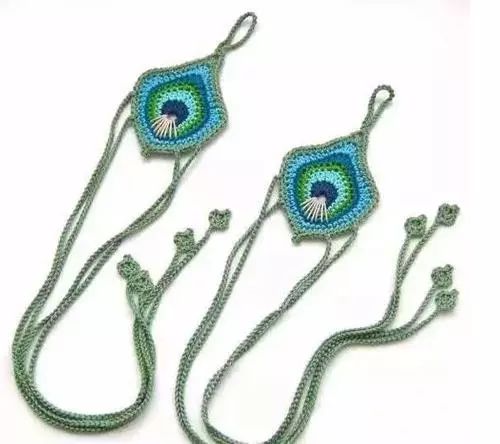 孔雀羽毛編織作品，驚艷眾人！