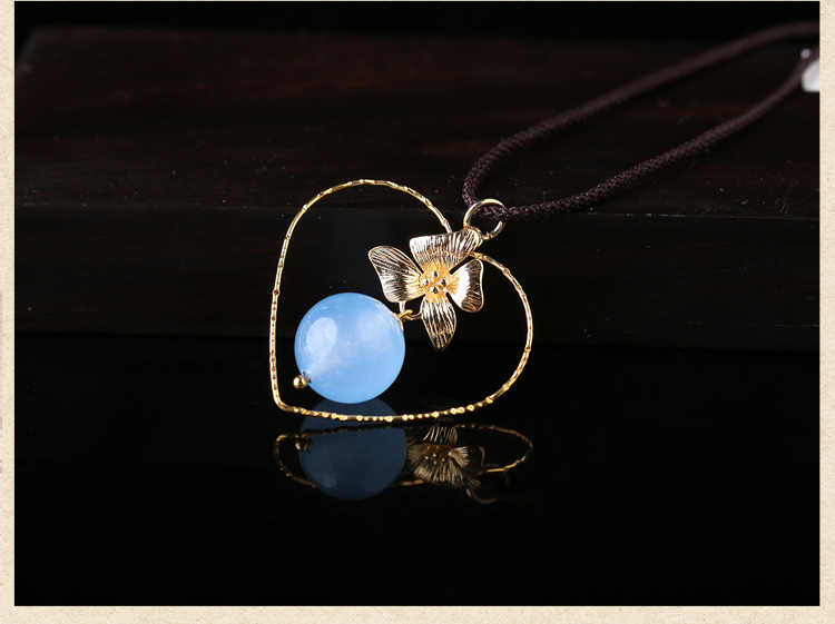 夢(mèng)憶清淺項(xiàng)鏈，桃心冷淡風(fēng)首飾