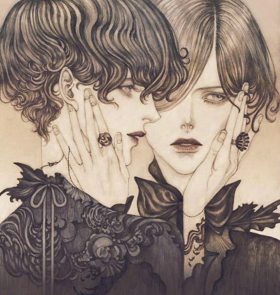 九款復(fù)古插畫欣賞：一種心情一種元素