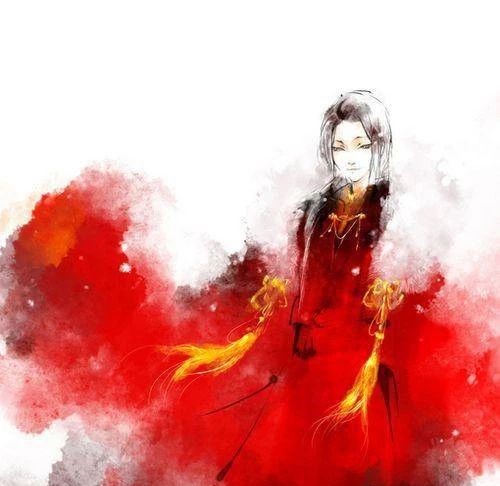 13款驚艷紅衣古風(fēng)圖片，唯美意境圖片!