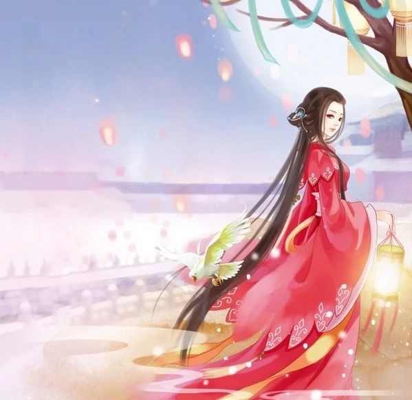 13款驚艷紅衣古風(fēng)圖片，唯美意境圖片!